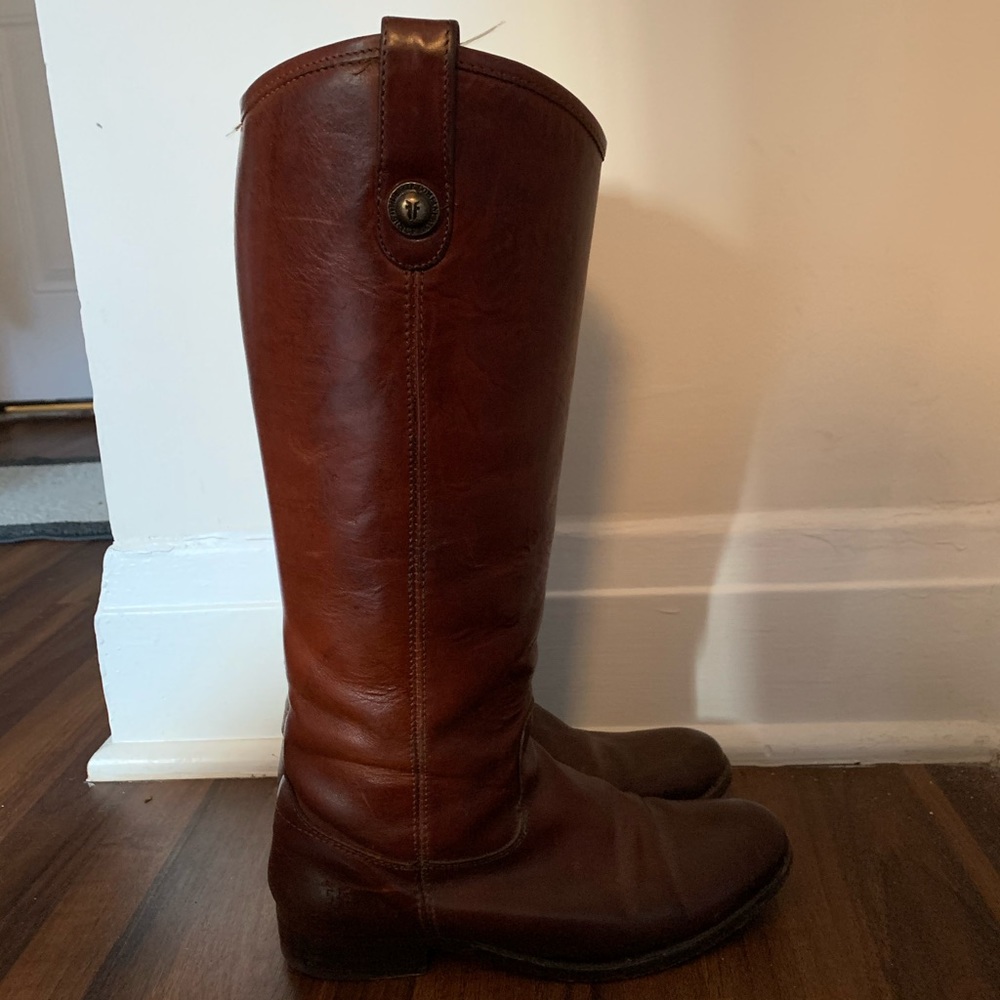 Frye Melissa Knee High Leather Boots